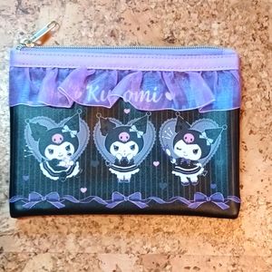 Sanrio Kuromi Frilly Pouch, NWT